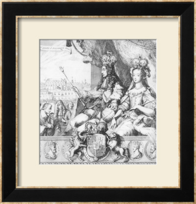 William Iii And Mary Ii by Romeyn De Hooge Pricing Limited Edition Print image