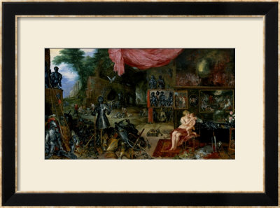 The Sense Of Touch by Jan Brueghel The Elder Pricing Limited Edition Print image