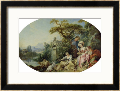 The Shepherd's Gift Or, The Nest by Francois Boucher Pricing Limited Edition Print image