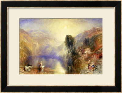 Lake Nemi by William Turner Pricing Limited Edition Print image