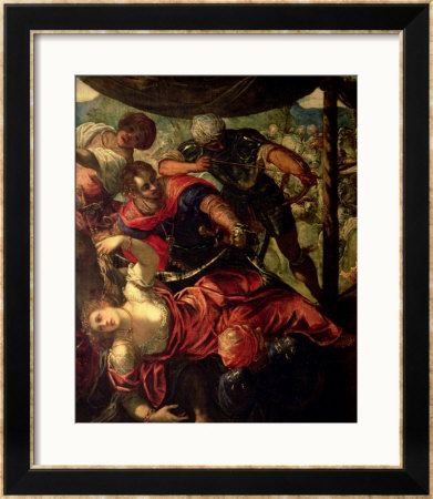 Battle Between Turks And Christians, Circa 1588/89 by Jacopo Robusti Tintoretto Pricing Limited Edition Print image