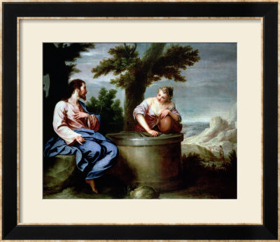 Jesus And The Samaritan Woman by Alonso Cano Pricing Limited Edition Print image