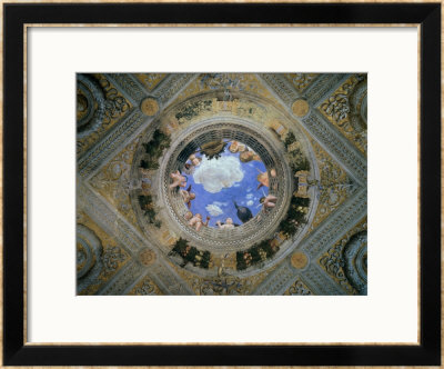 Camera Degli Sposi: Ceiling Oculus by Andrea Mantegna Pricing Limited Edition Print image