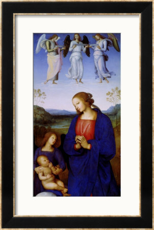 The Virgin And Child by Pietro Perugino Pricing Limited Edition Print image