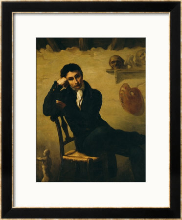 Portrait Of An Artist In His Studio by Theodore Gericault Pricing Limited Edition Print image