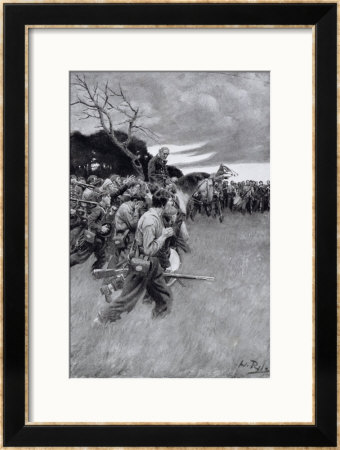 His Army Broke Up And Followed Him, Weeping And Sobbing by Howard Pyle Pricing Limited Edition Print image