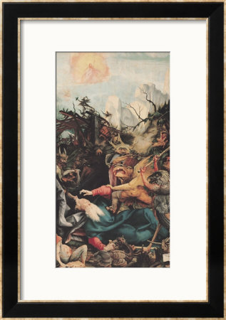 Temptation Of St. Anthony, From The Isenheim Altarpiece, Circa 1512-16 by Matthias Grünewald Pricing Limited Edition Print image