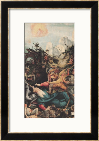 Temptation Of St. Anthony, From The Isenheim Altarpiece, Circa 1512-16 by Matthias Grunewald Pricing Limited Edition Print image