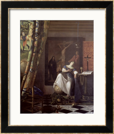 Allegory Of The Faith, Circa 1672-74 by Jan Vermeer Pricing Limited Edition Print image