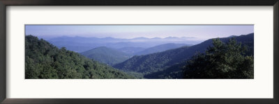 Mountain Vista From Blue Ridge Parkway, Nc by Jon Riley Pricing Limited Edition Print image