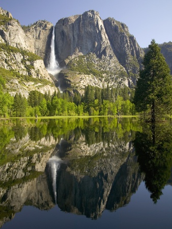 Yosemite Falls by Inga Spence Pricing Limited Edition Print image
