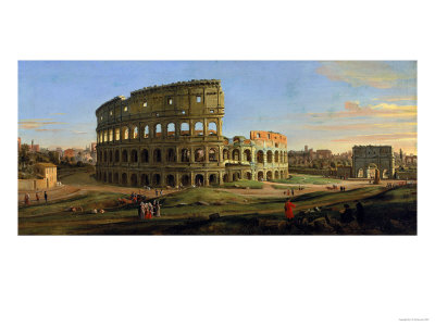 The Colosseum, Sabauda Gallery, Turin by Vanvitelli (Gaspar Van Wittel) Pricing Limited Edition Print image