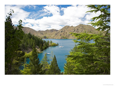 Lake Benmore, Waitaki Valley, North Otago, South Island, New Zealand by David Wall Pricing Limited Edition Print image