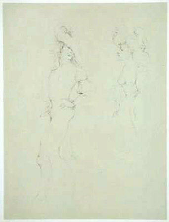 Croquis Ii by Leonor Fini Pricing Limited Edition Print image