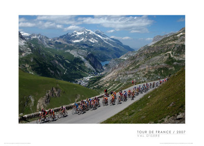 Tour De France 2007, Val D'isere by Graham Watson Pricing Limited Edition Print image