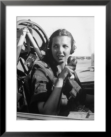 Nancy Nesbit, Pilot Trainee In Women's Flying Training Detachment by Peter Stackpole Pricing Limited Edition Print image