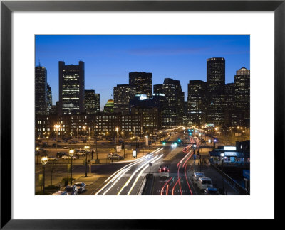 Massachusetts Financial District From South Boston, Boston, Massachusetts, Usa by Walter Bibikow Pricing Limited Edition Print image