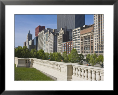 North Michigan Avenue By Millennium Park, Chicago, Illinois, Usa by Amanda Hall Pricing Limited Edition Print image