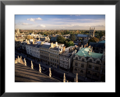 The City From St. Mary's Tower, Oxford, Oxfordshire, England, United Kingdom by Julia Bayne Pricing Limited Edition Print image