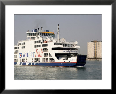Isle Of Wight Ferry At Portsmouth, Hampshire, England, United Kingdom by G Richardson Pricing Limited Edition Print image