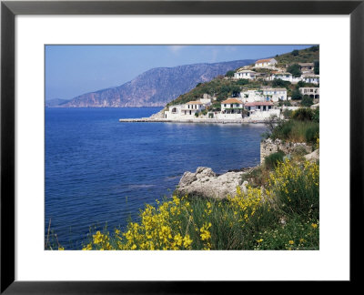 Assos, Kefalonia, Ionian Islands, Greek Islands, Greece by Michael Short Pricing Limited Edition Print image