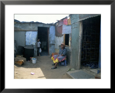 Houses, Soweto, South Africa, Africa by Jane Sweeney Pricing Limited Edition Print image