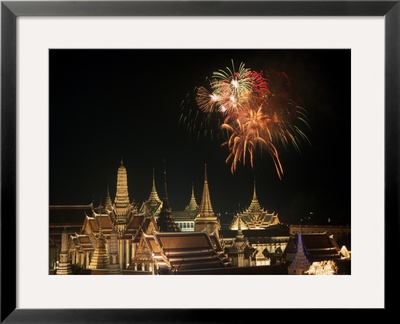 Emerald Palace During Commemoration Of King Bumiphol's 50Th Anniversary, Thailand by Russell Gordon Pricing Limited Edition Print image