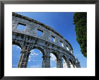 First Century Roman Amphitheatre, Pula, Istria, Croatia, Europe by Gavin Hellier Pricing Limited Edition Print image