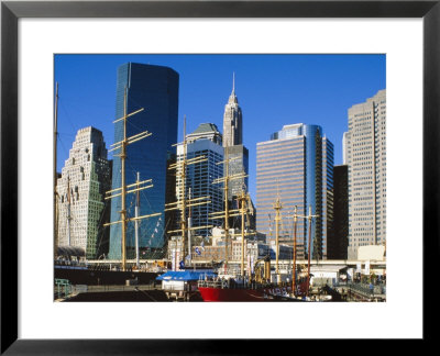South Street Seaport, New York, Usa by Ethel Davies Pricing Limited Edition Print image