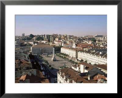 Rossio Square (Dom Pedro Iv Square), Lisbon, Portugal, Europe by Yadid Levy Pricing Limited Edition Print image