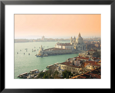 Basilica Di Santa Maria Della Salute And Grand Canal, Venice, Italy by Alan Copson Pricing Limited Edition Print image