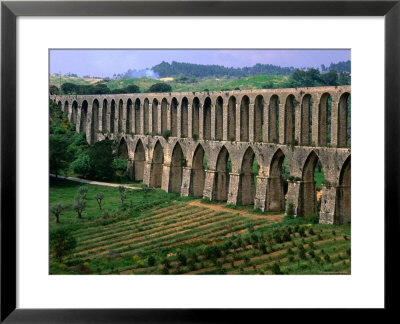 The 17Th Century Aqueduto De Pegoes, Tomar, Portugal by Anders Blomqvist Pricing Limited Edition Print image