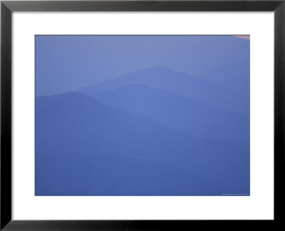 The Subtle Blue Ridge Mountains Stand In Smoky Mountain National Park by Stephen Alvarez Pricing Limited Edition Print image