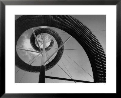 Decorative Spiral, Made By Eternit Co, At Brussels World's Fair by Michael Rougier Pricing Limited Edition Print image