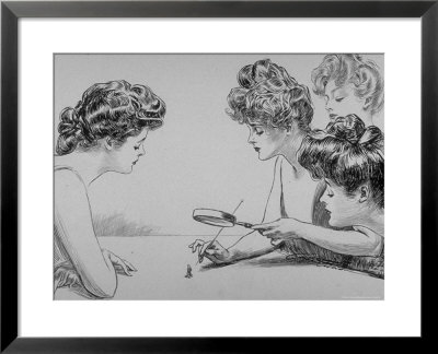 Eighty Drawings Including The Weaker Sex: The Story Of A Susceptible Bachelor by Charles Dana Gibson Pricing Limited Edition Print image