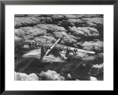 Sac's B-36 Bomber Plane During Practice Run From Strategic Air Command's Carswell Air Force Base by Margaret Bourke-White Pricing Limited Edition Print image