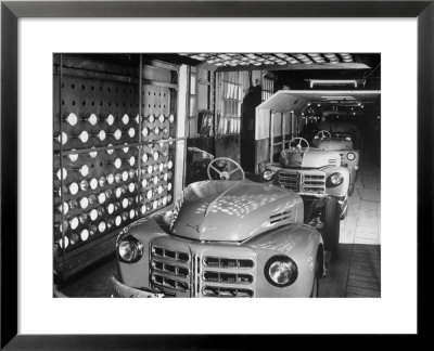 Japanese Cars On Assembly Line At Toyota Motors Plant by Margaret Bourke-White Pricing Limited Edition Print image