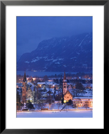 Interlaken, Berner Oberland, Switzerland by Walter Bibikow Pricing Limited Edition Print image