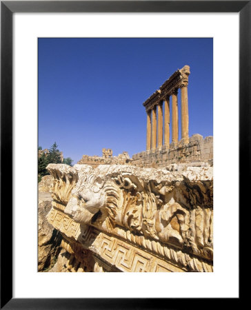 Temple Of Jupiter, Baalbek, Bekaa Valley, Lebanon by Gavin Hellier Pricing Limited Edition Print image