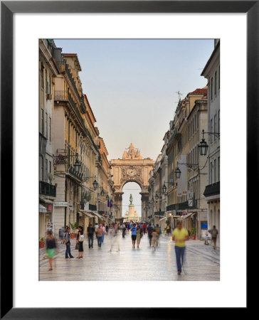 Rua Augusta, Baixa, Lisboa, Portugal by Michele Falzone Pricing Limited Edition Print image