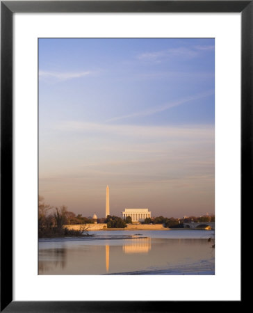 Potomac River, Licoln Memorial And Washington Monument, Washington Dc, Usa by Michele Falzone Pricing Limited Edition Print image