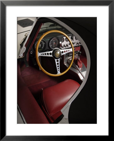 1961 Jaguar E Type Interior by S. Clay Pricing Limited Edition Print image