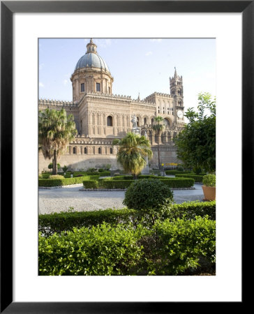 Cathedral Gardens, Palermo, Sicily, Italy, Europe by Olivieri Oliviero Pricing Limited Edition Print image