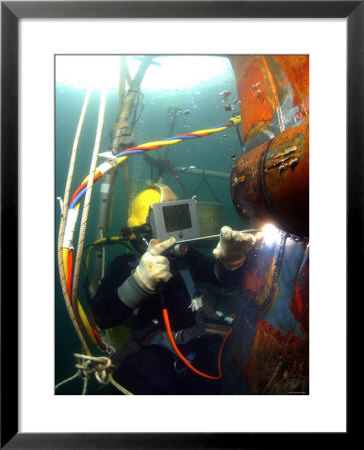 Us Navy Diver by Stocktrek Images Pricing Limited Edition Print image