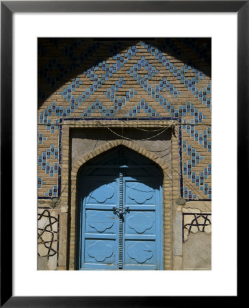 Doorway At The Shrine Of Khwaja Abdulla Ansari, Gazar Gah, Afghanistan by Jane Sweeney Pricing Limited Edition Print image