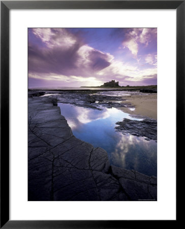 Bamburgh Castle At Dawn, Northumberland, England, United Kingdom, Europe by Lee Frost Pricing Limited Edition Print image