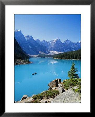 Valley Of The Ten Peaks, Lake Moraine, Rocky Mountains, Banff National Park, Alberta, Canada by Hans Peter Merten Pricing Limited Edition Print image
