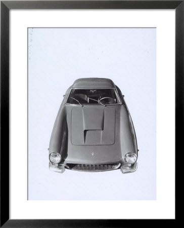 Frontal View Of A Ferrari Automobile by A. Villani Pricing Limited Edition Print image