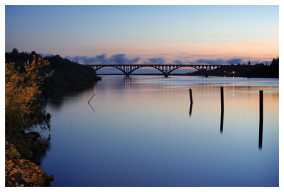 Bridge And Poles by Shane Settle Pricing Limited Edition Print image