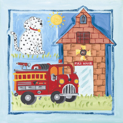 Fire Station by Emily Duffy Pricing Limited Edition Print image